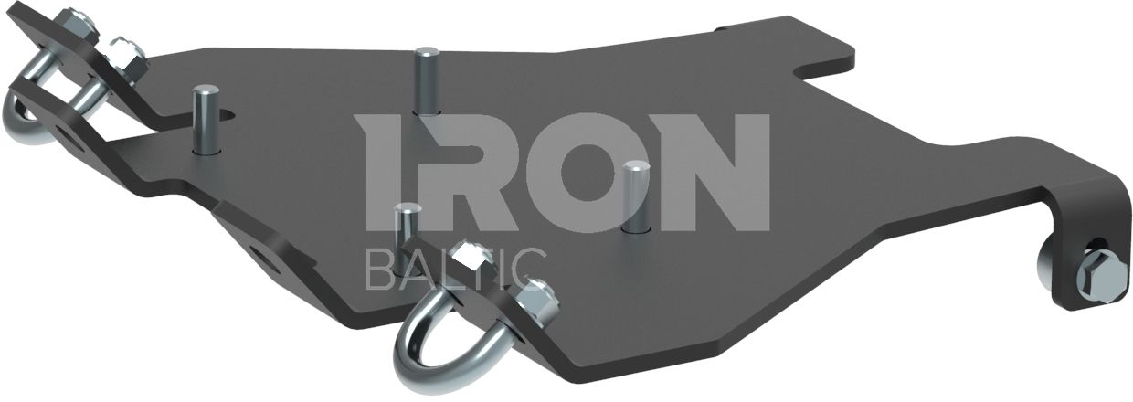 Front winch mounting kit: Honda TRX 500 FA / FE (-2011)