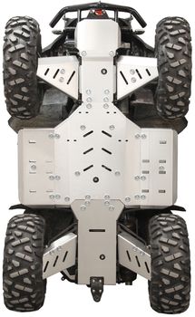 Skid plate full set (aluminium): SMC MBX 700