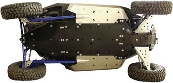 Skid plate full set (aluminium / plastic): Polaris RZR PRO XP