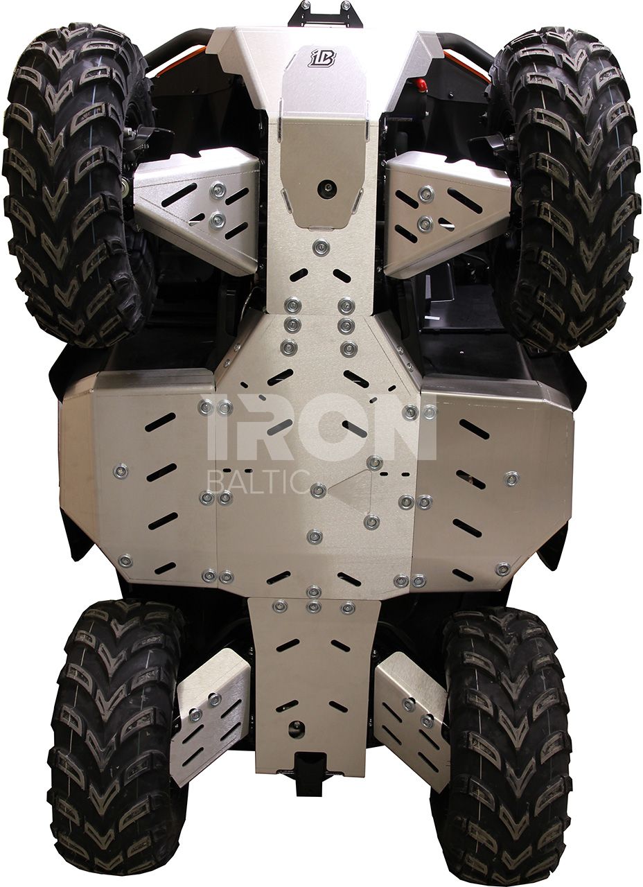 Skid plate full set (aluminium): CFMOTO CFORCE 625 (-2022): CFORCE 600 (2020-2022)