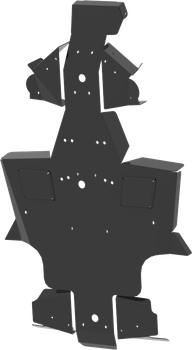 Skid plate full set (plastic): Honda TRX 420 FA (-2013)