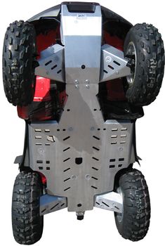 Skid plate full set (aluminium): Honda TRX 650 / 680: (-2014)