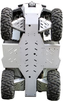 Skid plate full set (aluminium): Dinli DL 703