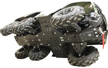 CanAm G2 Outlander 6x6 MAX: - skid plate full set plastic: (2017-2018)