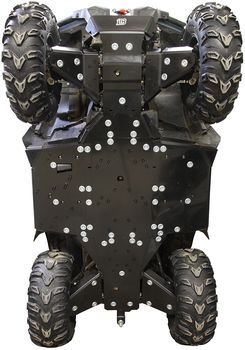 Skid plate full set (plastic): Loncin XWOLF 550 L: Loncin XWOLF 700 L: GOES XWOLF 700 MAX