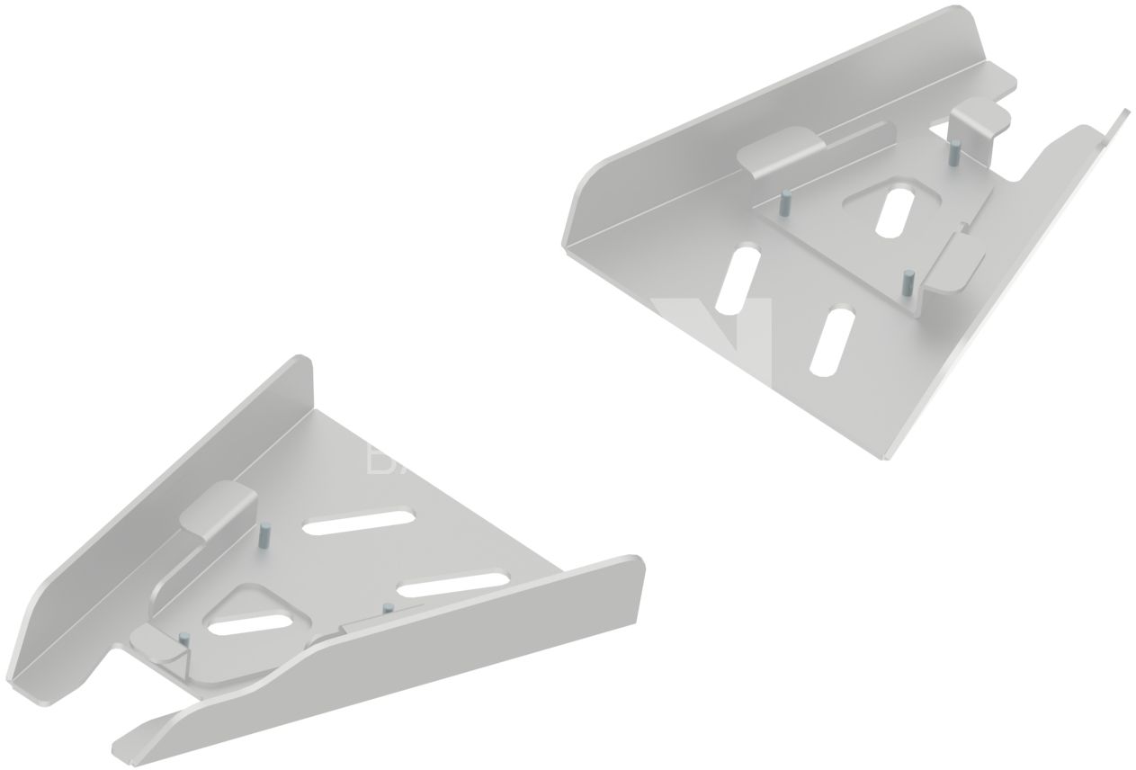 Al. Front A-arm guards (pair) Suzuki King Quad 450/500/750 EPS