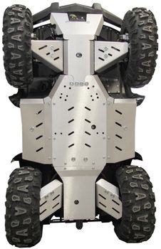 Skid plate full set (aluminium): GOES 520
