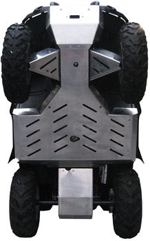 Skid plate full set (aluminium): Kymco MXU 500