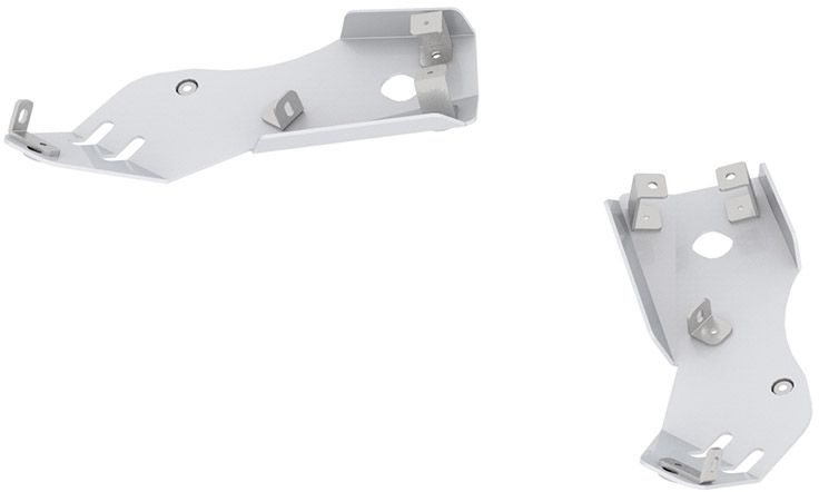 Rear A-arm guards (aluminium): CanAm G2 Outlander: CanAm G2 Renegade: (2019+)