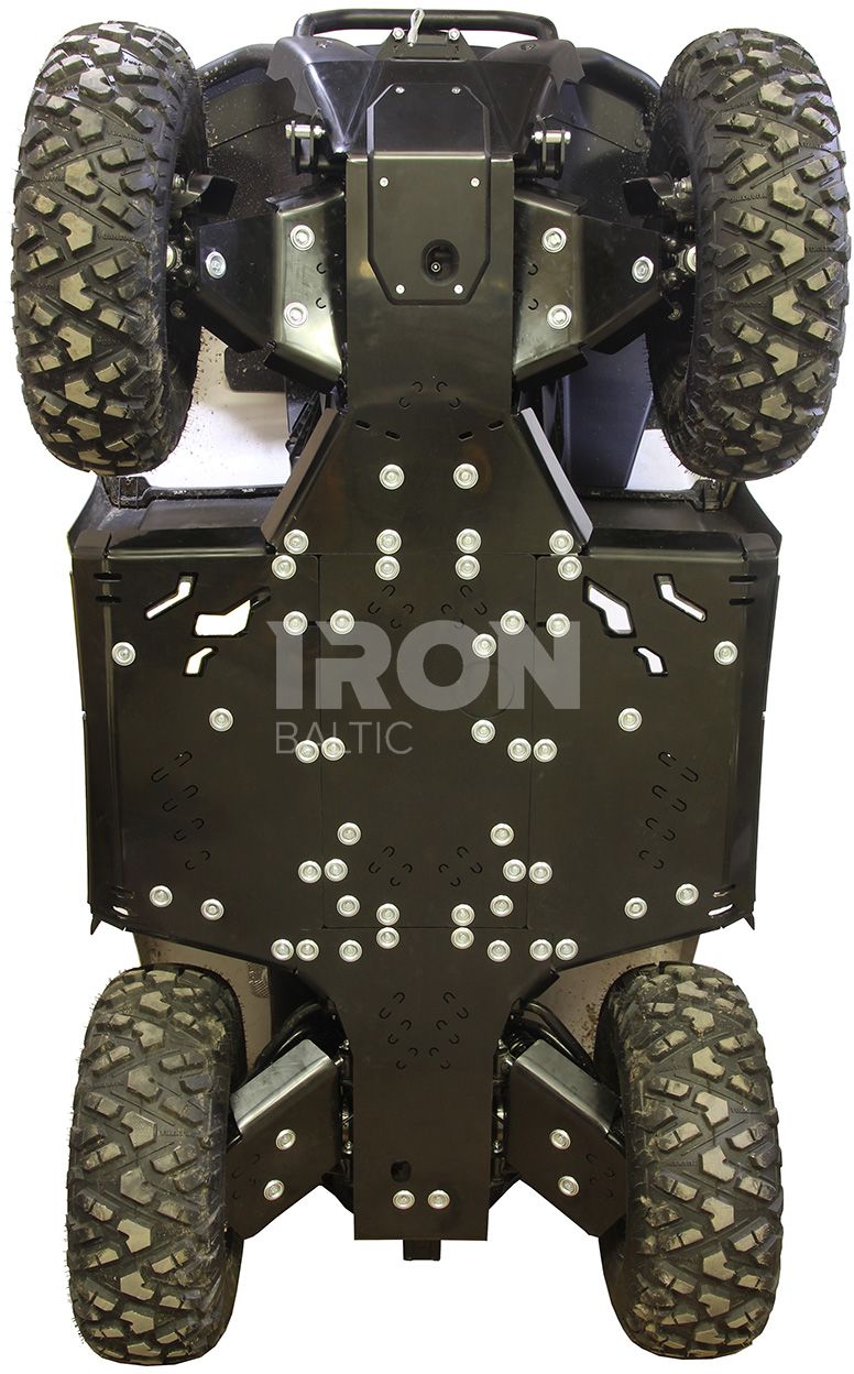 Skid plate full set (plastic): CFMOTO CFORCE 450-L / 520-L (2022+)