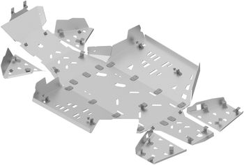Skid plate full set (aluminium): CanAm G3 Outlander 500 / 700 MAX (2023+)