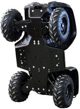 Skid plate full set (plastic): Yamaha Grizzly 700: (2014-2015)