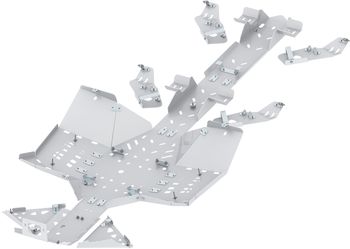 Skid plate full set (aluminium): CanAm Outlander 6x6 450 MAX
