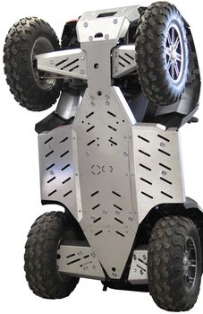Skid plate full set (aluminium): Polaris Sportsman Touring: 550 X2 / 850 X2: (-2014)