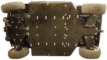 Skid plate full set (plastic): John Deere Gator XUV 865