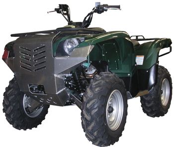 Front protection (aluminium): Yamaha Grizzly 550 / 700: (-2015)