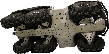 Skid plate full set (aluminium): CanAm G2 Outlander 6x6: (2013-2016)