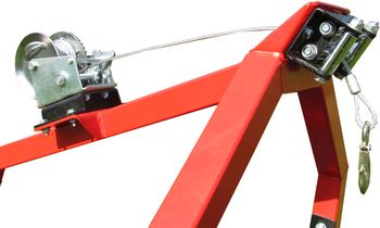 Manual winch kit: ( Log hauler )