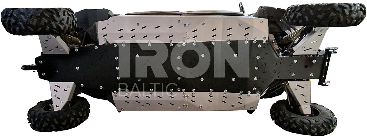 Skid plate full set (aluminium+plastic): CFMOTO ZFORCE 950 Sport XL (2023+)