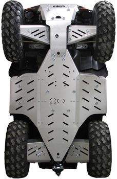 Skid plate full set (aluminium): Polaris Sportsman: XP 550 / XP 850 (-2014)