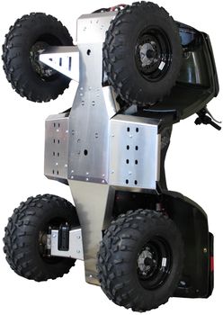 Skid plate full set (aluminium): Polaris Sportsman: 400 / 500 / 800: (2011+)