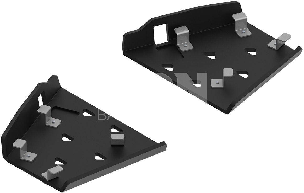 Pl. Rear A-arm guards (pair): CanAm Outlander 500/700/PRO (2023+)