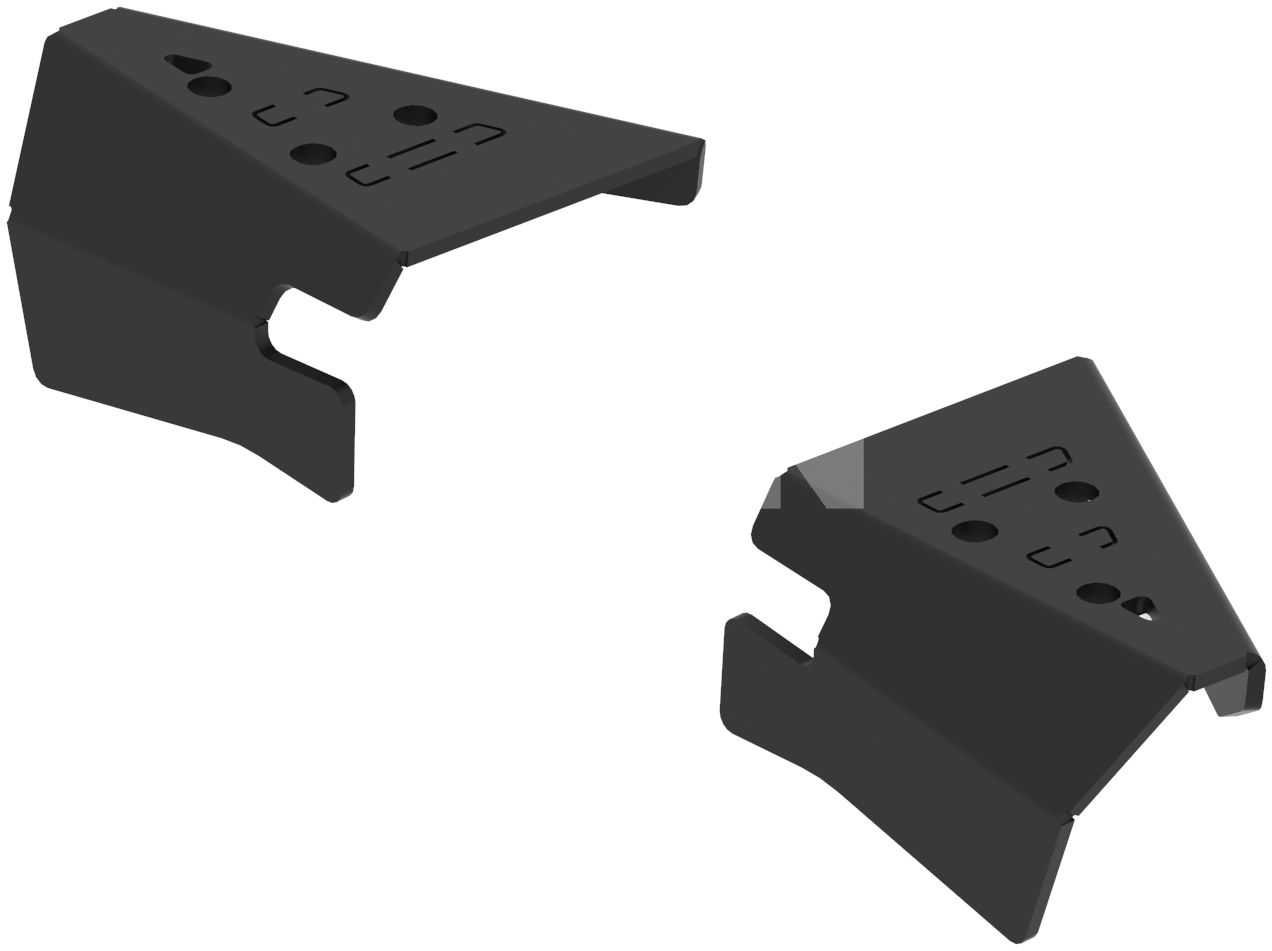 Pl. Front A-arm guards (pair) Polaris Sportsman 570 (2021+)