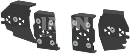 Pl. Rear A-arm guards (pair) Polaris: Sportsman XP (2017+): Sportsman Touring XP 1000 (2018+)