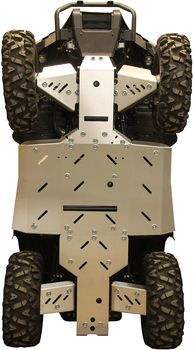 Skid plate full set (aluminium): Linhai M550L EPS