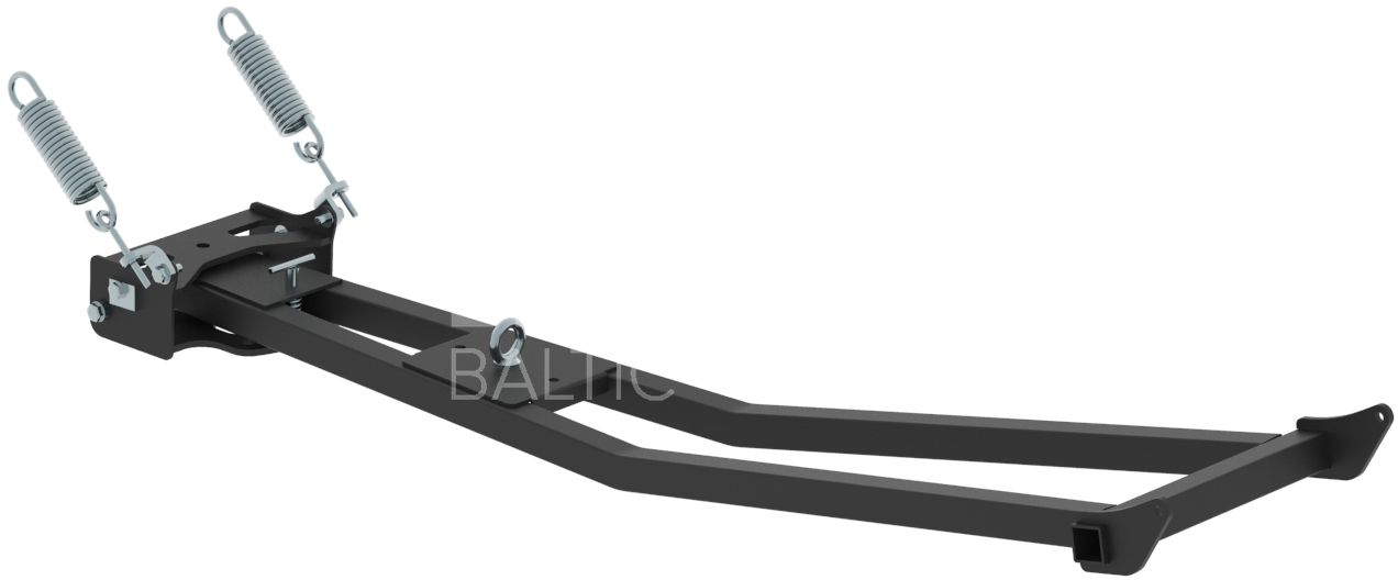 Mid-mount push tubes: ( for tracks fitted machines )