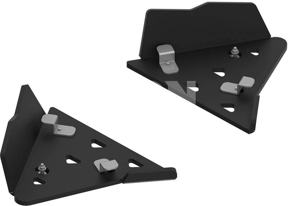 Pl. Front A-arm guards (pair): CanAm Outlander 500/700/PRO (2023+)