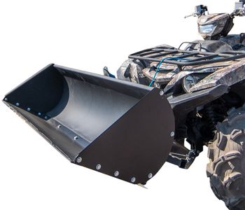 Mechanical plow bucket: 1280 mm / 50 in: for "narrow" type adapters