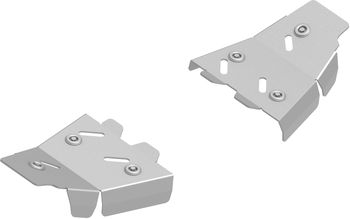 Al. Rear A-arm guards (pair): Loncin X-Wolf 1000 (2025+)