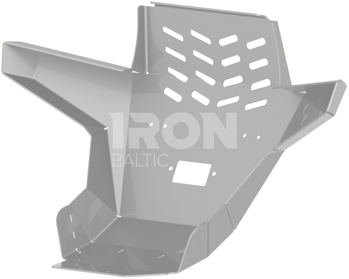 Front protection (aluminium): Suzuki KingQuad 500/700/750