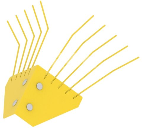 MOULDBOARD For receiver mount system potato harvester