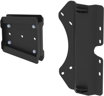 Mid-mount adapter: Polaris RZR 1000 XP / RZR 900 S / RZR 1000 S ( for long push tubes )