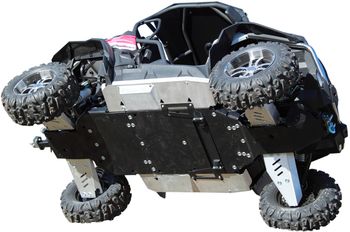 Skid plate full set (aluminium/plastic): ZFORCE 550 EX / 800 EX: ZFORCE 1000