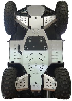 Skid plate full set (aluminium): Arctic Cat Limited: 550 / 700 / 700 MudPro