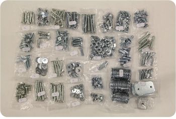 Installation hardware spares kit: for skid plates