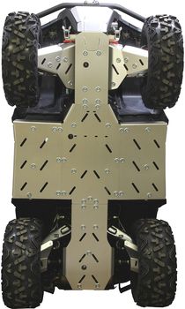 Skid plate full set (aluminium): AODES Pathcross 650 L / 850 L / 1000 L