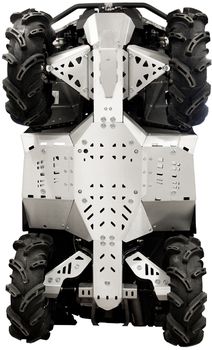 Skid plate full set (aluminium): CanAm G2 Outlander MAX: (2013-2016)