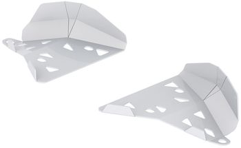 Al. front A-arm guards (pair): CanAm G2 Outlander: CanAm G2 Renegade: (2019+)