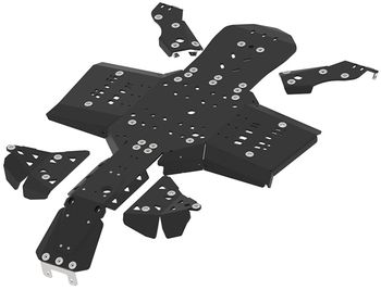 Skid plate full set (plastic): CanAm G2 Outlander: 650 / 850 / 1000: ( 2019-2024)