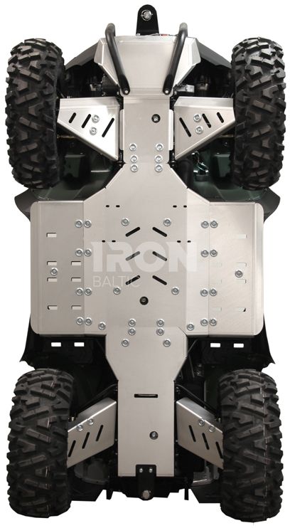 Skid plate full set (aluminium): SMC J-MAX 700 L (T3)