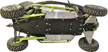 Skid plate full set (plastic+alu): Segway Villain SX10 64"