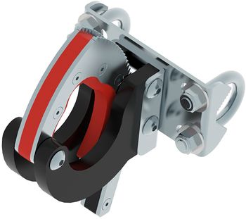 Quick release clamp: (tubular frame)