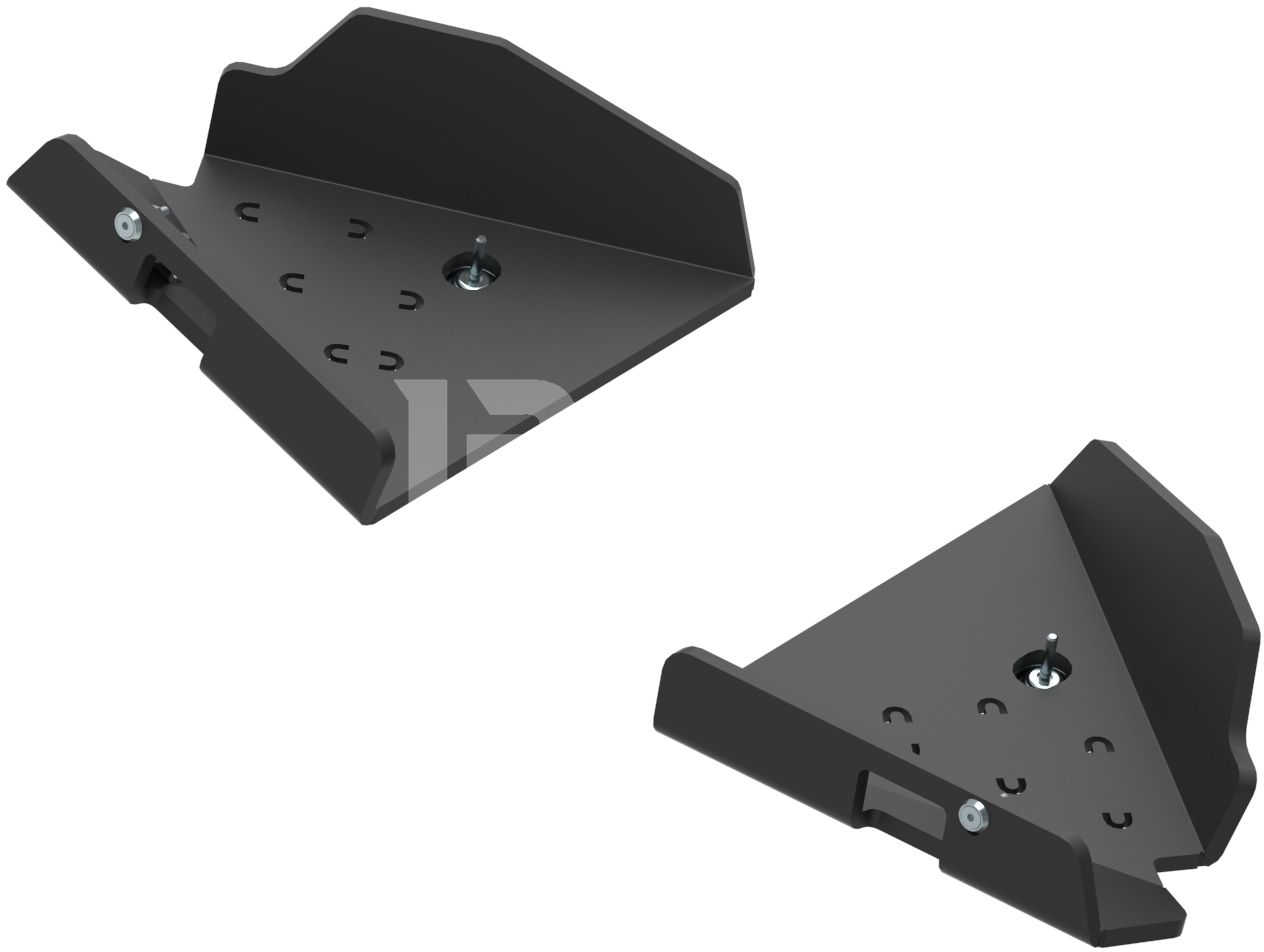 Pl. Front A-arm guards (pair) Honda TRX 500 FE (2014+) / FA ( IRS )