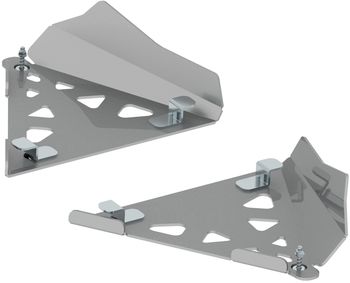 Al. front A-arm guards (pair): CanAm Renegade 2012-2018: CanAm Outlander 2012-2018