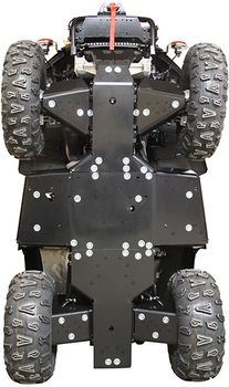 Skid plate full set (plastic): Linhai 500