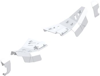 Al. Front A-arm guards (pair) Polaris: Sportsman XP 1000 S